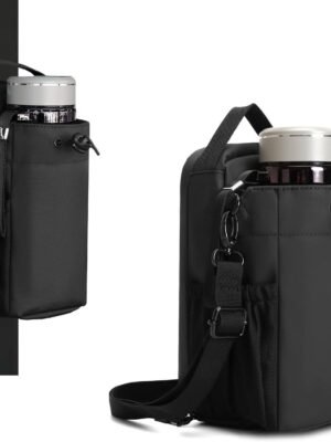 Multifunctional Magnetic Gym Shoulder Bag – Sports Bag with Water Bottle Holder & Phone Pocket