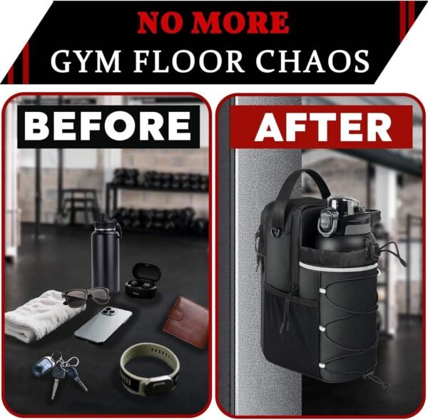 H4684e799f1c74ee9ade6e85196bdfc0ah.jpg Multifunctional Magnetic Gym Shoulder Bag – Sports Bag with Water Bottle Holder & Phone Pocket