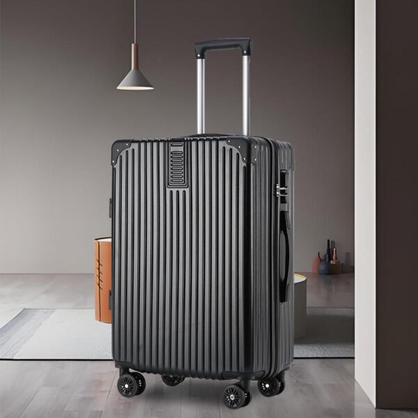 H72f0d55a5f4c4b94a1b904ae27f4a3a1t.jpg 20-Inch Vintage ABS Spinner Suitcase – Waterproof Student Luggage with Combination Lock