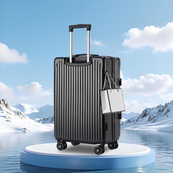 H7a0c3e11190e4a14aeceedc817f06e61w.jpg 20-Inch Vintage ABS Spinner Suitcase – Waterproof Student Luggage with Combination Lock