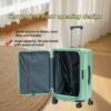 Hae9ae0a24e58496496bbbb4a7add9e50m.jpg Large-Capacity Makeup Mirror Suitcase – Aluminium Frame Travel Luggage with Lock & Fixed Casters