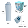 600ml Eco-Friendly Silicone Water Bottle – BPA-Free Outdoor Camping Bottle with Custom Logo