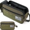 Waterproof Tactical EDC Molle Pouch – Toiletry, Cosmetic & Shaving Kit Bag