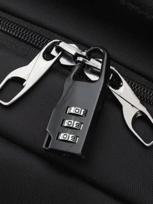 Anti-Theft 3-Digit Combination Padlock – Secure Lock for Backpack, Bag & Luggage