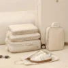Travel Compression Bag & Packing Cubes Set – Space-Saving Luggage Organizer