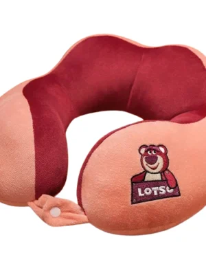 Travel Neck Pillow with Soft Yelvo Material for Maximum Comfort