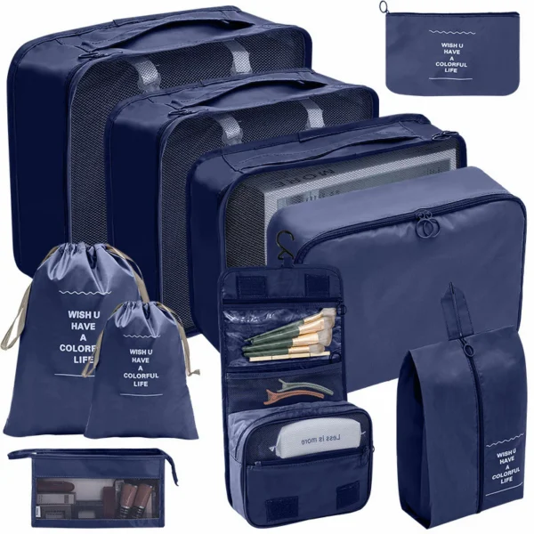 my-11134207-23010-o9nkjz6ui7lv28.webp 10-in-1 Travel Packing Organizer Set – Clothes & Essentials Luggage Bag Set