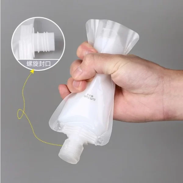 my-11134207-7qul6-lh4at02vz306c6.webp Portable Travel Lotion Dispenser Bag – Transparent Cosmetic & Shampoo Bottle (30/50/100ml)