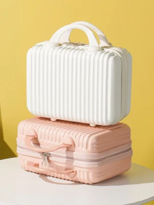 14-Inch Mini Luggage – Waterproof Portable Cosmetic & Makeup Travel Case