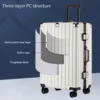 Aluminum Frame Luggage – Large Capacity Trolley Bag