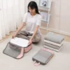 6-Piece Compression Packing Cube Set – Travel Organizer for Suitcases