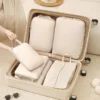Travel Compression Bag & Packing Cubes Set – Space-Saving Luggage Organizer